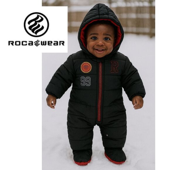 NWT - Rocawear Classic Baby 6 to 9 M Snowsuit - Picture 1 of 12